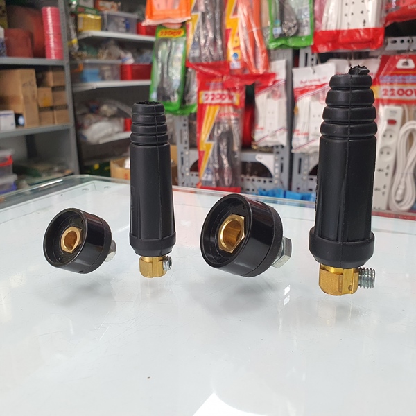 Giắc cắm nối nhanh máy hàn điện phi 10 - 25