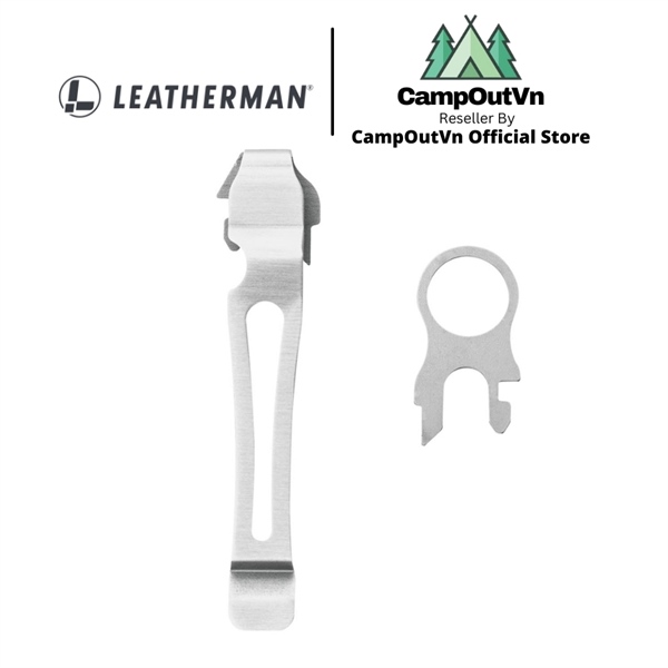 Móc cài đa năng LEATHERMAN POCKET CLIP & LANYARD RING phụ kiện cắm trại dã ngoại campoutvn A536