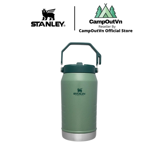 Bình giữ nhiệt Stanley Iceflow Flip Straw Jug du lịch cắm trại 1.9L (64Oz) campoutvn A587