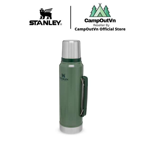 Bình giữ nhiệt Stanley cắm trại du lịch phích bình giữ nhiệt Mỹ 1L campoutvn A137