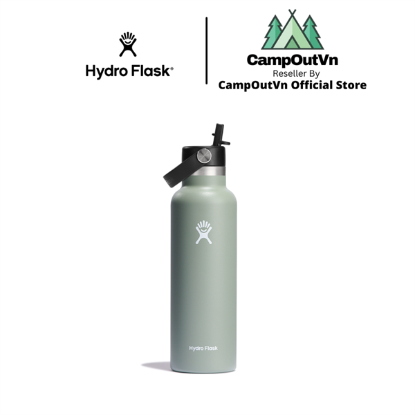 Bình nước giữ nhiệt HYDRO FLASK (621ML) STANDARD FLEX STRAW CAP 21 OZ – S21FS374 (SEASON 2024) Campoutvn