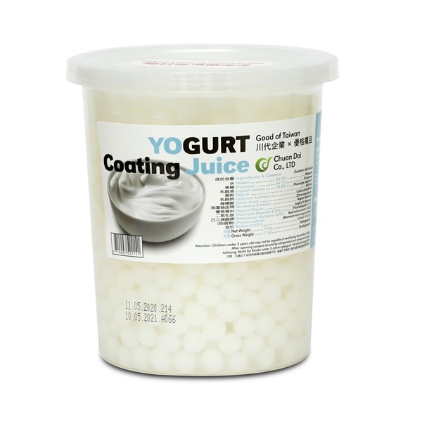 Thuỷ tinh yogurt CHUANDAI (Yogurt Coating juice) 1kg x 12 Hộp