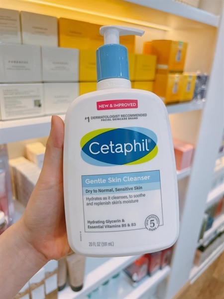 Sữa rửa mặt Cetaphil da khô 500ml