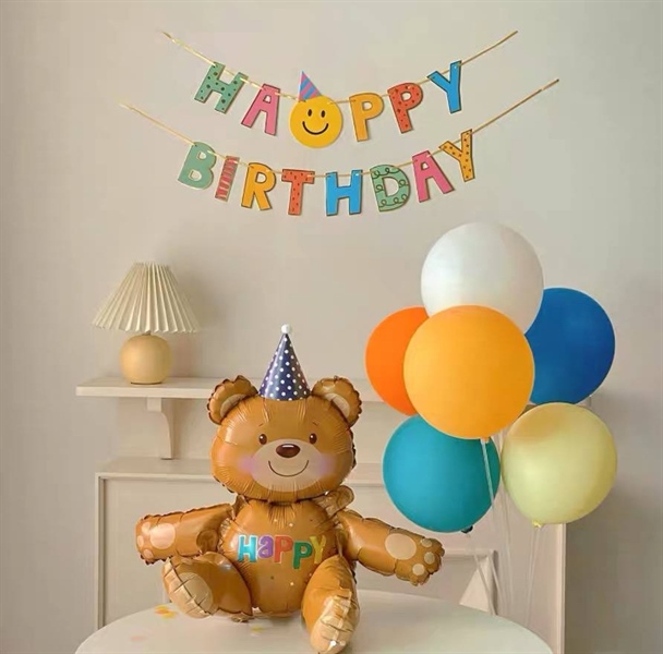 Dây chữ Happy Birthday - Smile