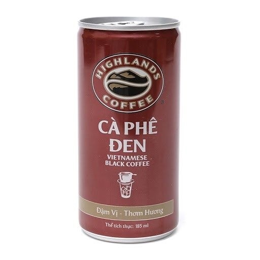 Cà Phê Đen Highlands 185ml