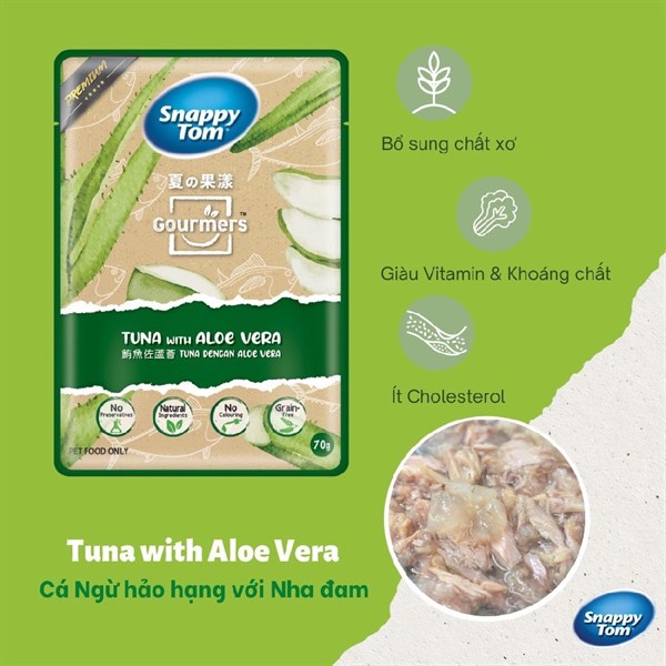 Pate gói SNAPPY TOM GOURMERS PREMIUM-duoc-ban-tai-CHÚ MÈO BÉO PETSTORE