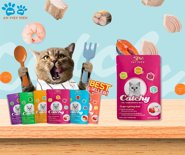 Pate gói CATCHY 70g-duoc-ban-tai-CHÚ MÈO BÉO PETSTORE