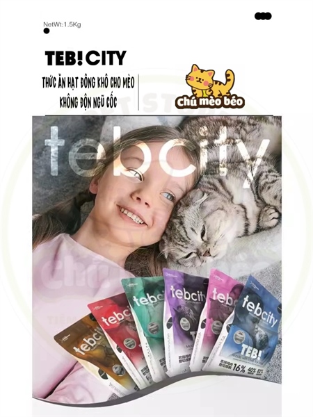 Hạt TEB CITY 1.5Kg-duoc-ban-tai-CHÚ MÈO BÉO PETSTORE