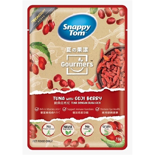 Pate gói SNAPPY TOM GOURMERS PREMIUM-duoc-ban-tai-CHÚ MÈO BÉO PETSTORE