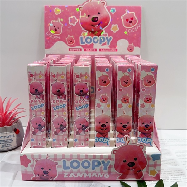 Bút Gel Đen Bí Mật LOOPY 0.5mm