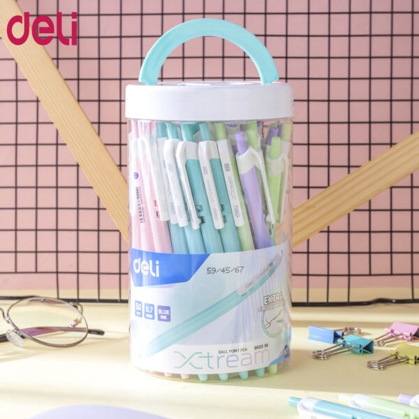 Bút Bi DELI EQ03336 XTREAM 0.7mm - XANH