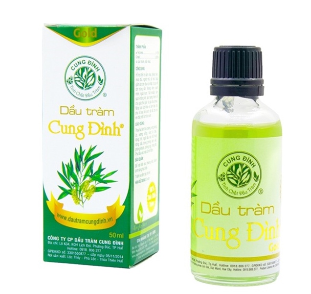 DẦU TRÀM CUNG ĐÌNH 50ML