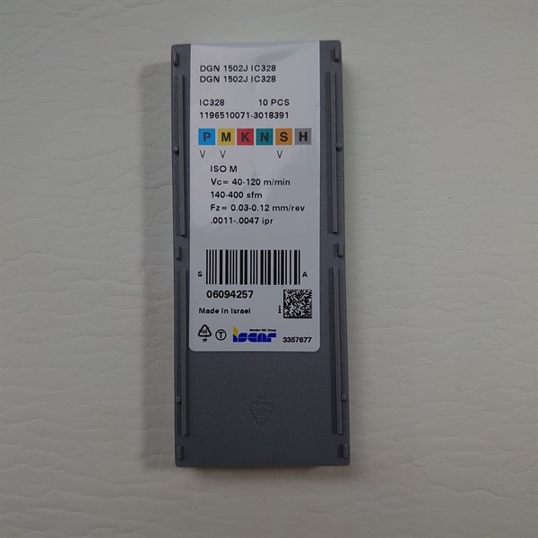 Chip cắt 1.5mm P/M/S (Iscar DN 1502J IC328)