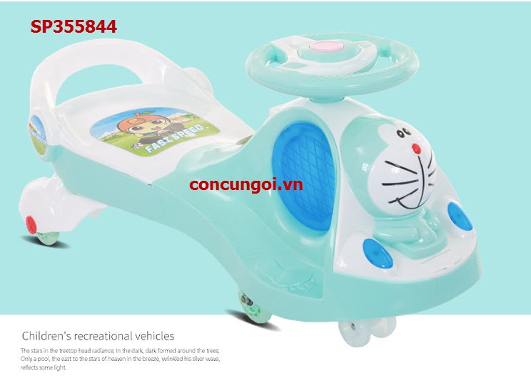Xe lắc doremon, đèn nhạc, DM618