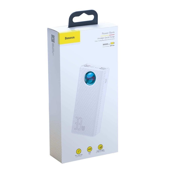 Sạc dự phòng BASEUS 30.000mAh PPLG Amblight Quick Charge 33W PD3.0 & QC3.0