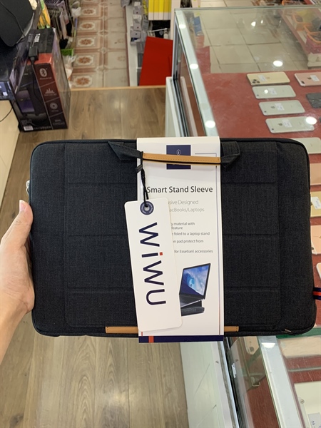 Túi chống sốc Macbook,Laptop WIWU Smart Stand 14"