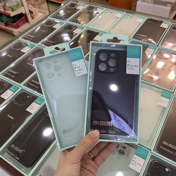 Ốp iPHONE 14 Max 6.7 MEMUMI lụa
