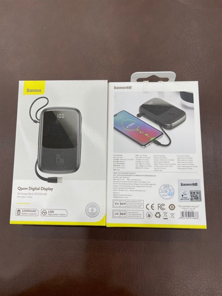 Sạc dự phòng BASEUS PPQD-A01 15W 10.000mAh