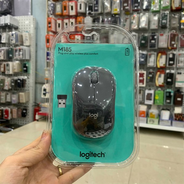 Chuột LOGITECH M185 không dây