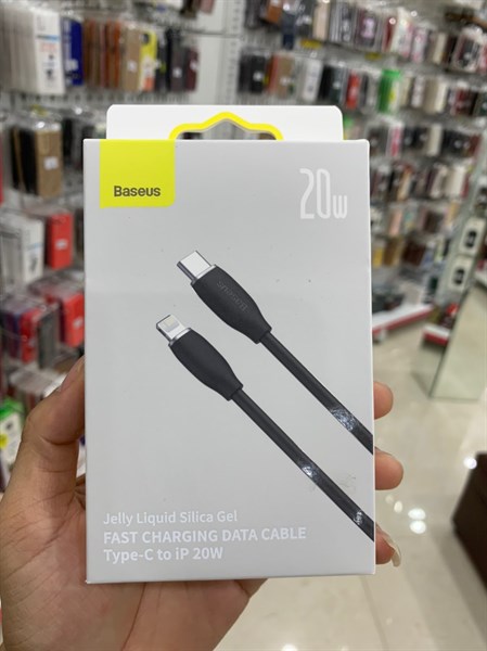 Cáp sạc BASEUS Type-C to Lightning PD20W Jelly CAGD020001 1.2m