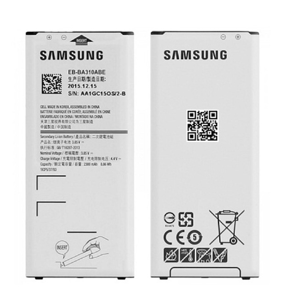 Pin SAMSUNG A3(2016) A310 EB-BA310ABE dung lượng chuẩn (Loại A,BH:3M)