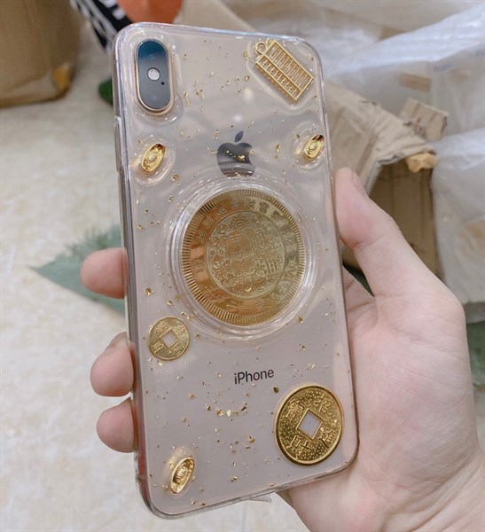 Ốp iPHONE 13 Pro Max 6.7 Silicon trong mèo thần tài