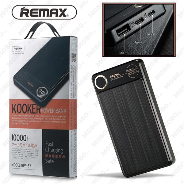 Sạc dự phòng REMAX RPP-87 10.000mAh