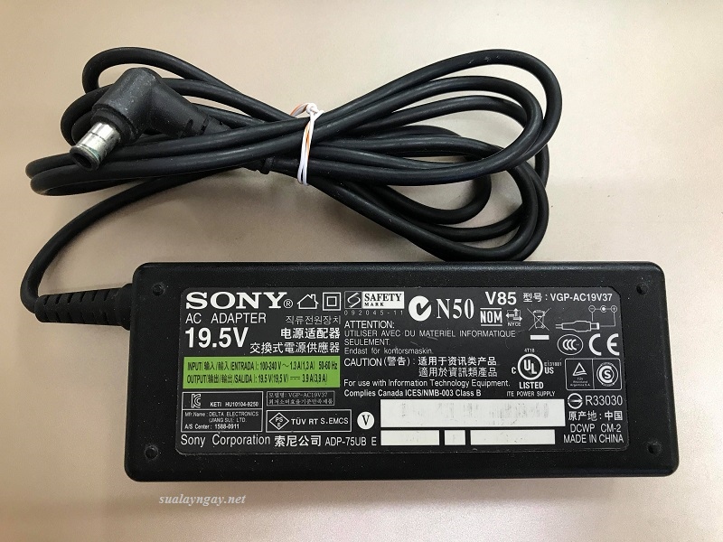 Sạc laptop SONY 19V-4.7A