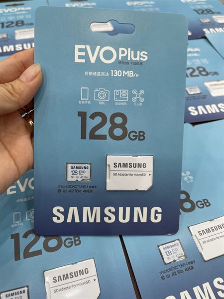 Thẻ nhớ MicroSD SAMSUNG 128G Chính hãng