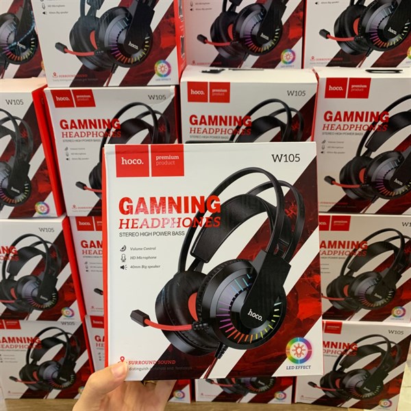 Tai nghe chụp tai HOCO W105 có dây
