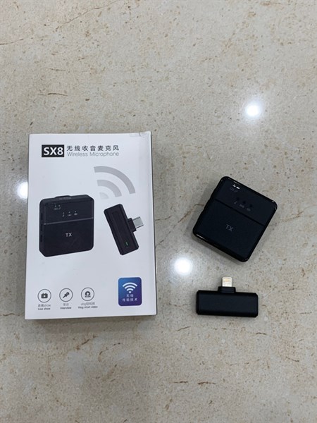 Mic thu âm không dây SX8