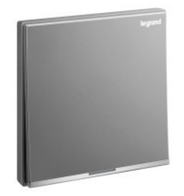 Công tắc đơn 2 chiều 2P 20A có đèn màu Dark Silver