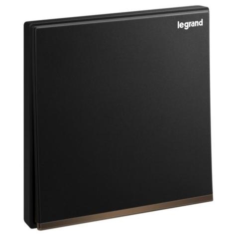 Công tắc đơn 2 chiều 16A, màu matt black