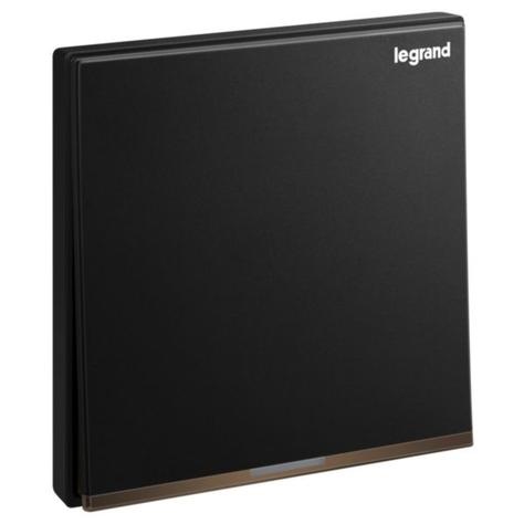 Công tắc đơn 2 chiều 2P 20A có đèn màu matt black