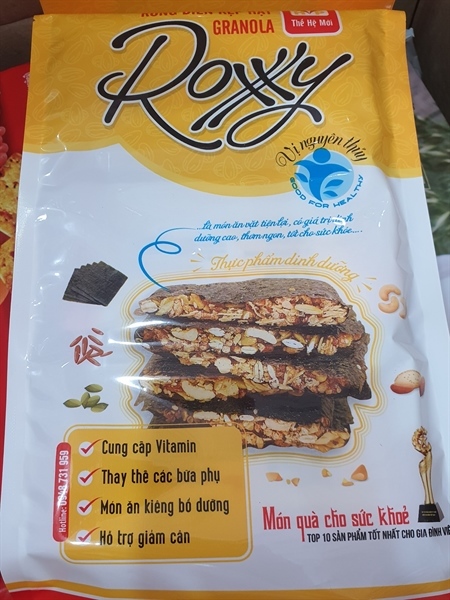 BÁNH GRANOLA ROXXY RONG BIỂN