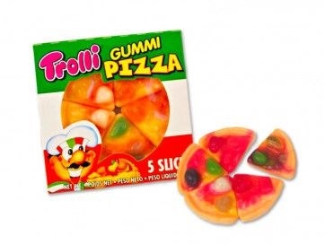 KẸO DẺO GUMMI PIZZA TROLLI GÓI 15.5G