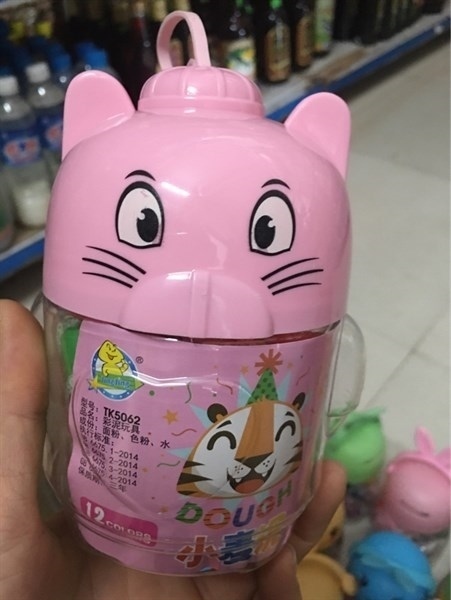 ĐẤT NẶN PLAY DOH ỐNG ĐẤT NẶN 10 MÀU TK8209