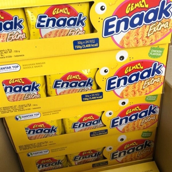 MỲ ĂN LIỀN TẨM GIÁ VỊ GEMEZ ENAAK ECTRA CHICKEN 30G