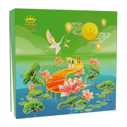 Bánh trung thu trăng vàng hồng ngọc an lành Kinh Đô (KD.HNG)
