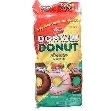 1 BỊCH 12BÁNH REBISCO DONUT PHỦ SOCOLA NHÂN KEM TRỨNG 360G