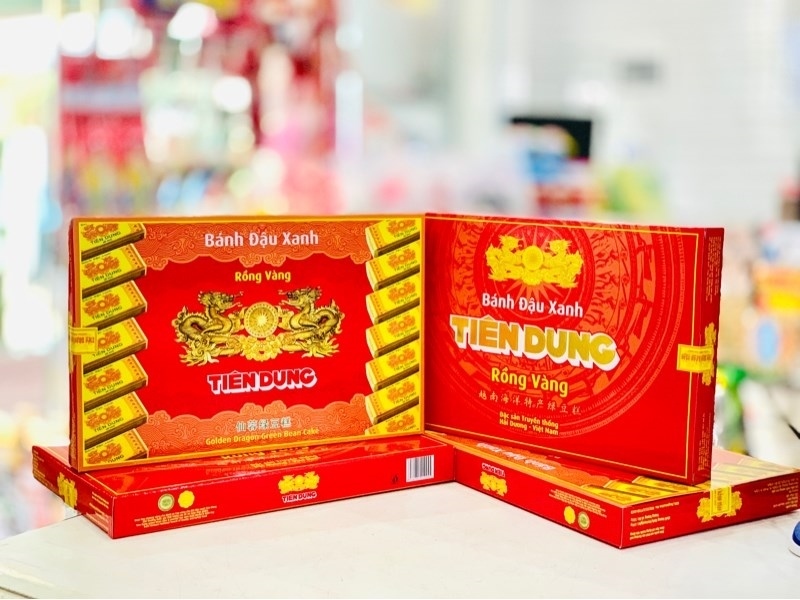 BÁNH ĐẬU XANH TIÊN DUNG 380G SỐ 7 THÙNG 20 HỘP