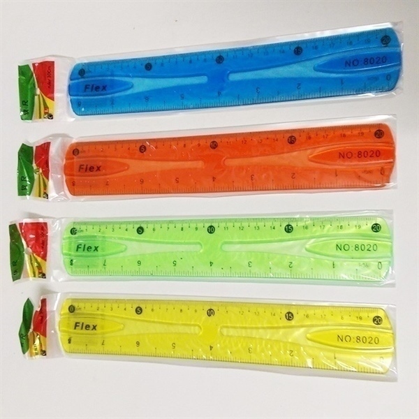 THƯỚC KẺ DẺO FLEXIBLE RULER 20CM 6620 MAI HUONG