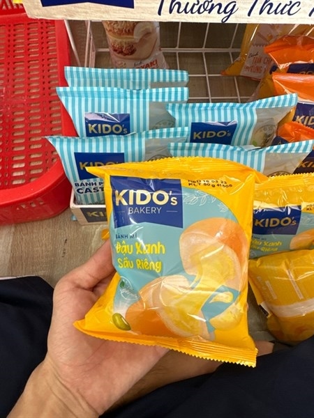 BÁNH HỘP KIDO XANH