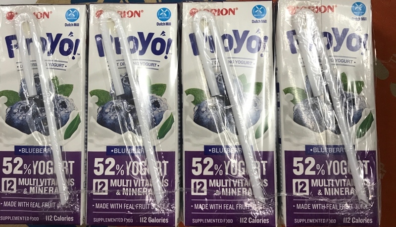 SUA CHUA UONG LEN MEN PROYO VI VIET QUAT LOC 4 HOP 180ML