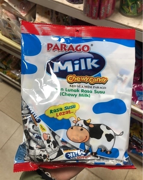 KẸO ĐẦU BÒ MỀM PARAGA THÁI 250G VỊ SỮA
