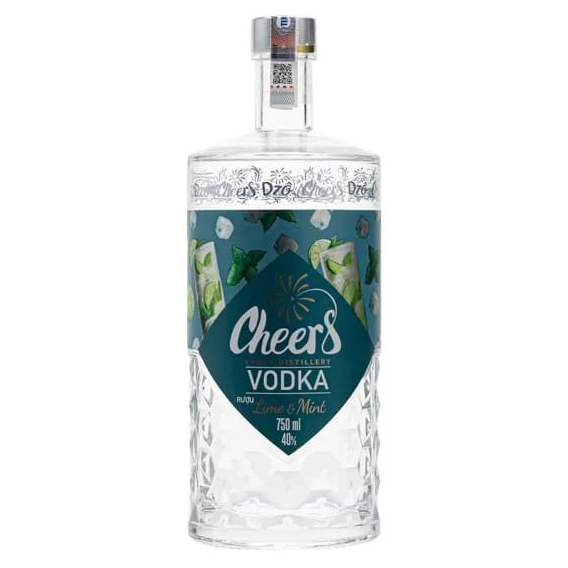 Vodka Cheers Lime & Mint 750 ml