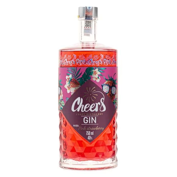 Gin Cheers Pink Strawberry