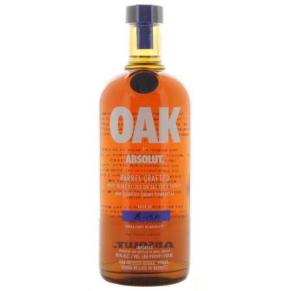 Absolut Vodka Oak Barrel Crafted