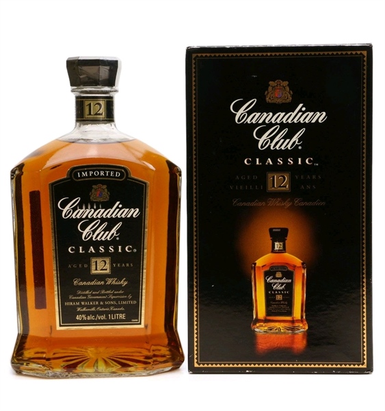 Canadian Club Classic 12 Year 1000 ml