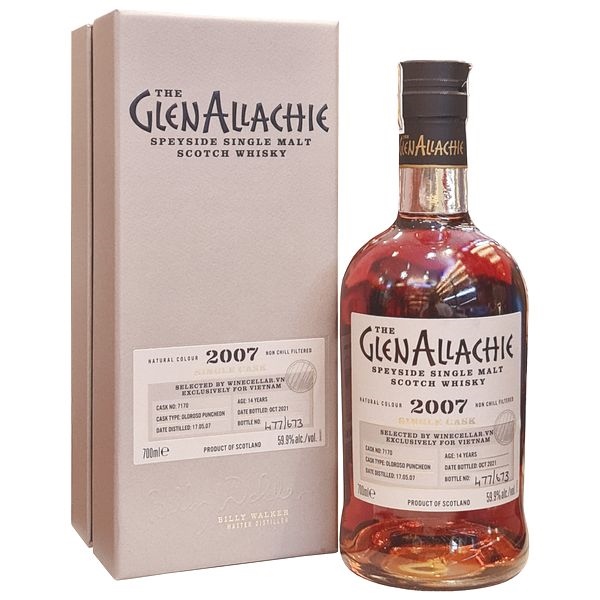 GlenAllachie 2007 Single Cask